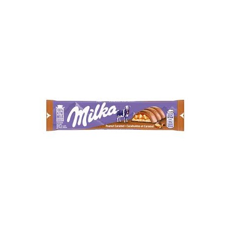 barretta milka peanut caramel